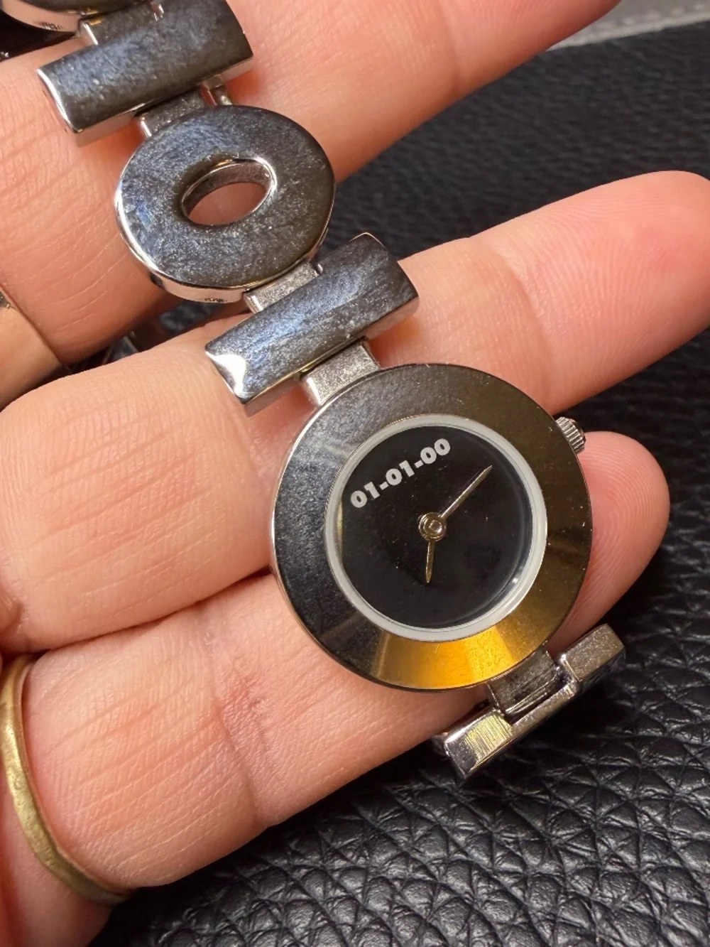 Vintage Limited Edition 01 01 00 'Mark of the Millennium' Stainless Steel Watch